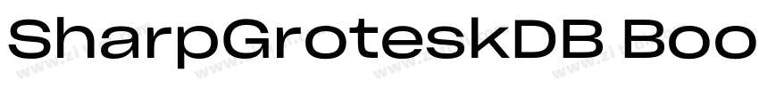 SharpGroteskDB Book字体转换